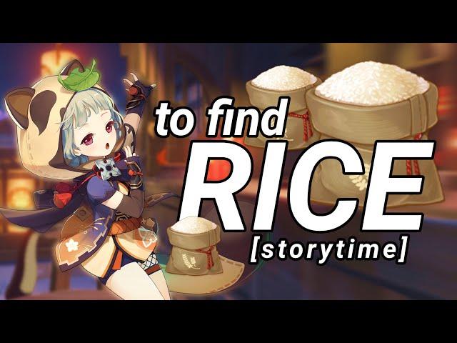 trying to find rice with sayu (genshin impact)