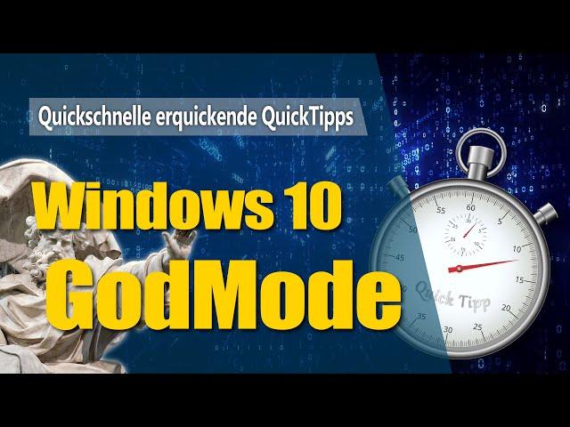 Windows 10 GodMode - So aktiviert ihr diese kaum bekannte Funktion | QuickTipps | Aufschnur