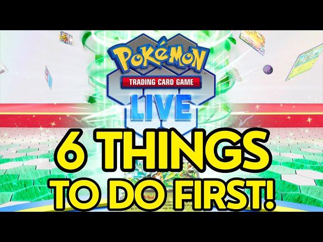 6 Things to do First in Pokemon TCG Live - 2024 Edition