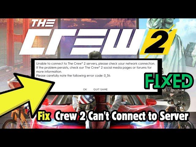 How to Fix The Crew 2 Can't Connect to Server Error