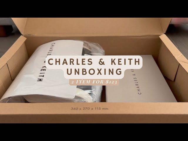 Charles & Keith unboxing