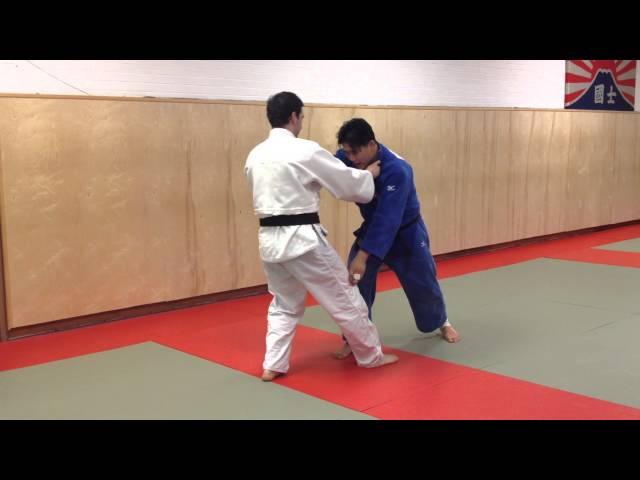 How to do a Judo foot sweep- Deashi barai