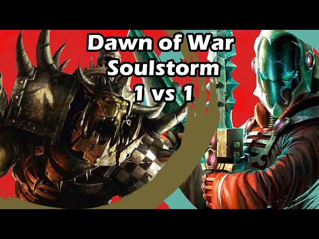 Dawn of War Soulstorm: 1 vs 1 Orks (Scoots) vs Eldar (s04p_3u33L3)