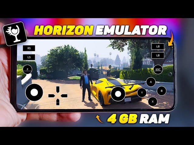 Trying *HORIZON EMU* Emulator In LOW-END Mobile | Playing PC Gams In Mobile Without Cloud Gaming