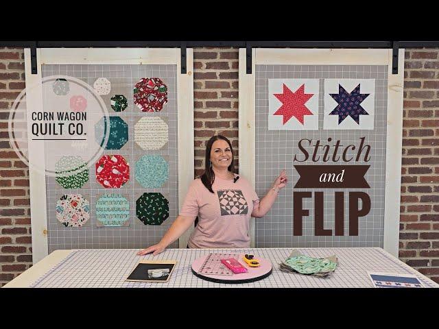 Quilt of the Month: Stitch and Flip Tutorial