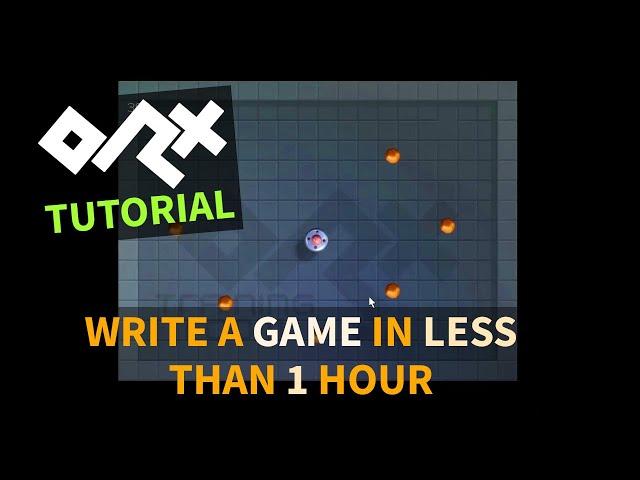 Making a game in 1h using ORX
