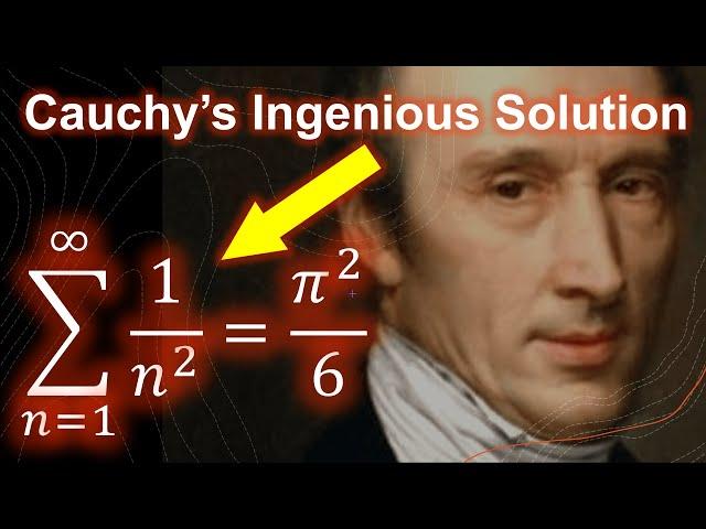 Cauchy's Proof of the Basel Problem | Pi Squared Over Six (3blue1brown SoME1 Entry)