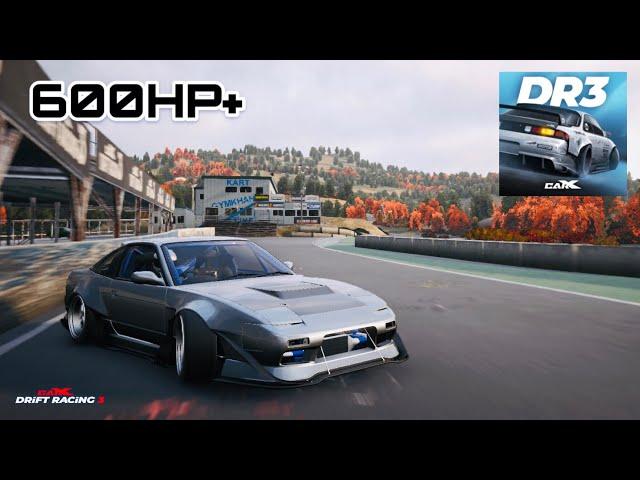 Playing TOP-32 XDS Ebisu Jump (Nissan 180sx) with 2JZ Engine Swap - CarX Drift Racing 3 BETA