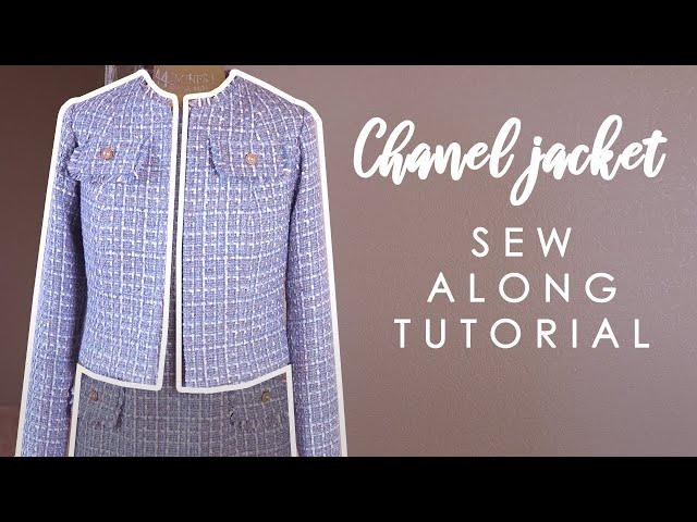 The easiest Chanel inspired jacket! My secrets and techniques