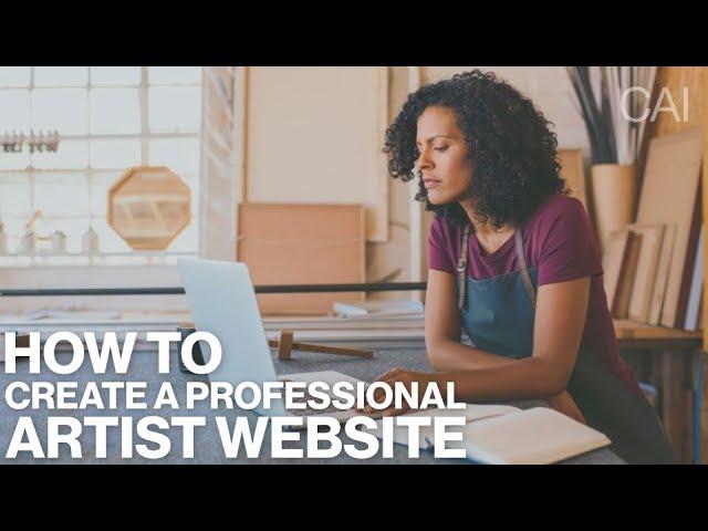 Professional Artist Websites — Career Advice for Artists: 8 Common Mistakes & How To Fix Them (6/8)