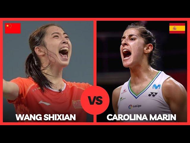 Carolina Marin(SPN) vs Wang Shixian(CHN) Badminton Match Highlights | Revisit Uber Cup 2016