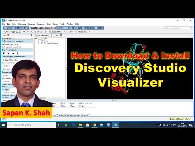 How to download & Install Discovery Studio Visualizer-3dsBiovia