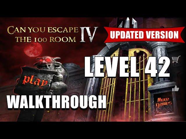 Can You Escape The 100 Room 4 LEVEL 42 | Walkthrough | Can You Escape The 100 Room IV [Updated]