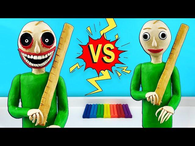 Scary BALDY Evil form ► the hero of the game Baldi's Basics.exe. We sculpt figures from plasticine