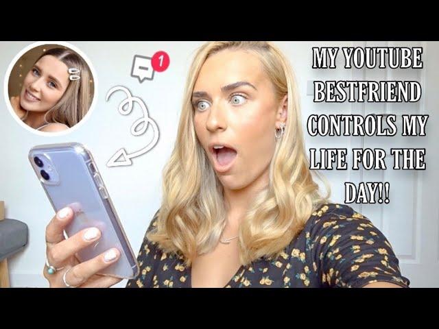 MY YOUTUBE BESTFRIEND CONTROLS MY LIFE FOR THE DAY ft Ellie Victoria || Talia Rose