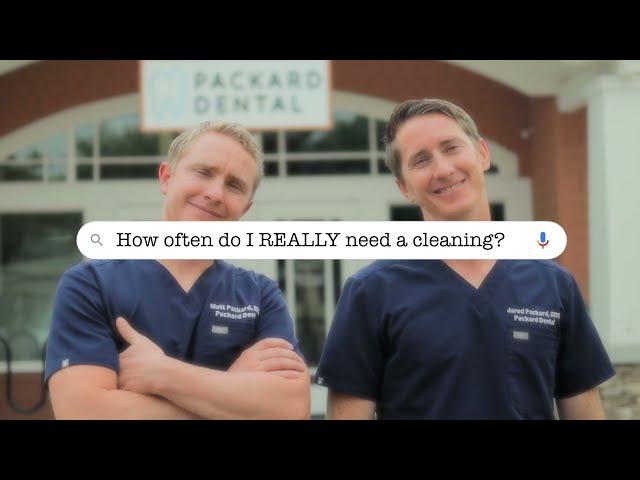 FAQ Example Video - How often do I REALLY need a cleaning?