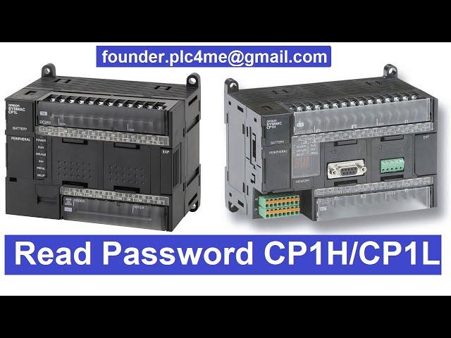 Omron CP1H CP1L CP1E Unlock Software