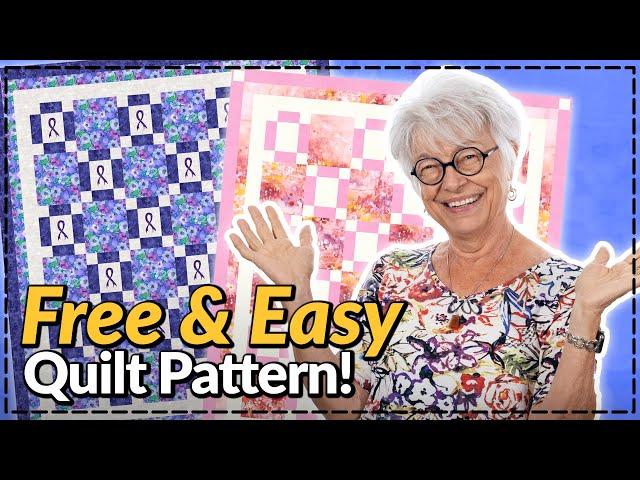 FREE Quilt Pattern with BONUS Appliqué Ribbon!