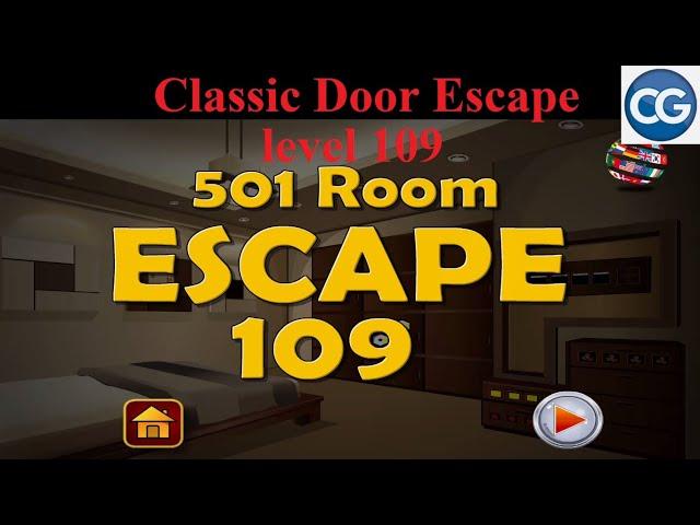 [Walkthrough] Classic Door Escape level 109 - 501 Room escape 109 - Complete Game