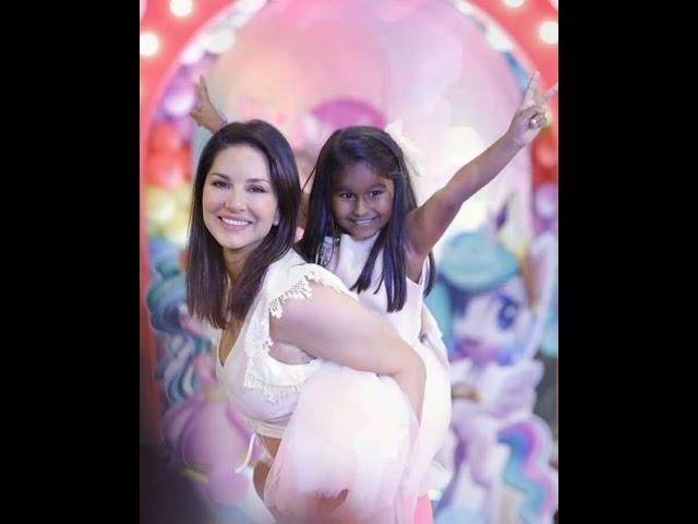 Sunny Leone daughter Nisha Kaur Weber 7th birthday  Celebration  #shorts #angelslife50k