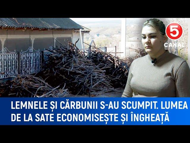 Lemnele și cărbunii, mai scumpe. Ce spun oamenii de la sate