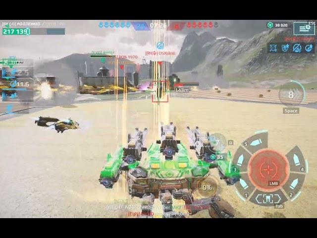 WEBER RAVAGER - AGGRESSOR  WAR ROBOTS