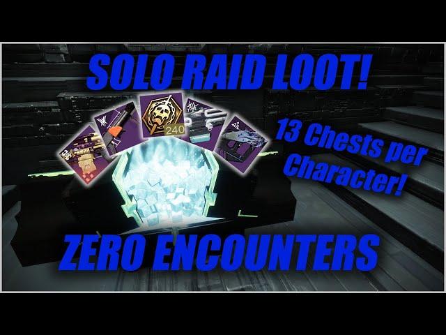 How to get every SOLO Raid Chest possible without Raiding | Destiny 2