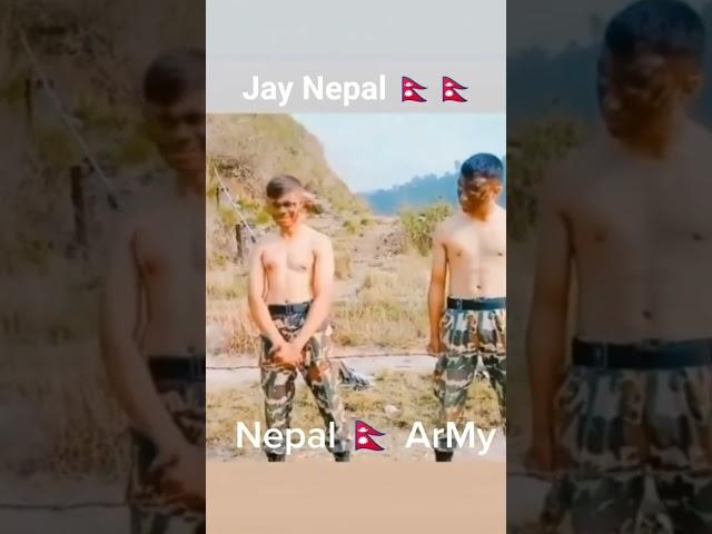 Nepal Army Hard training shurt video