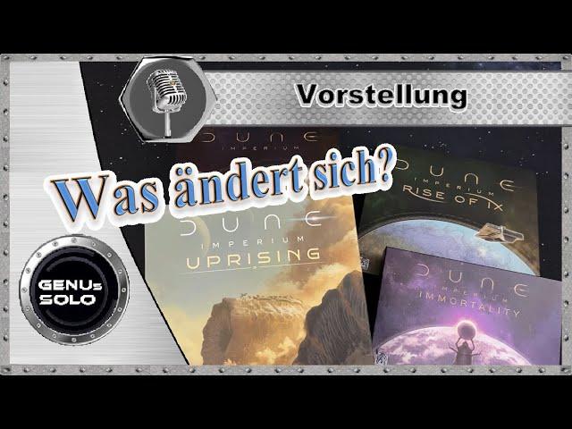 Dune Imperium Uprising - Immortality & Rise of Ix - Was ändert sich damit?