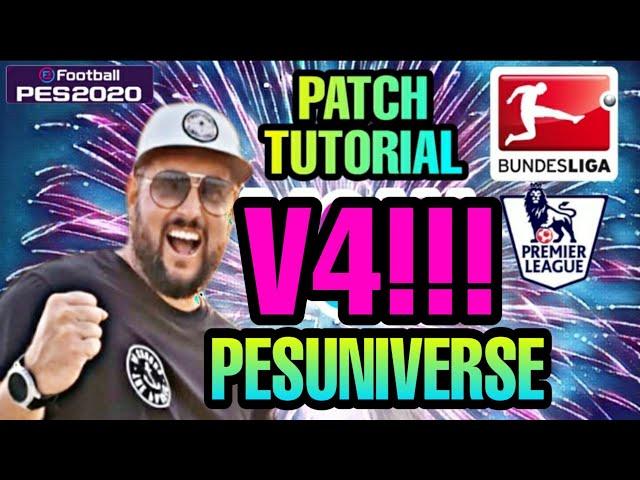 Pes 2020 | Patch Tutorial | PesUniverse Optionfile V4 inkl. Bundesliga / Ps4