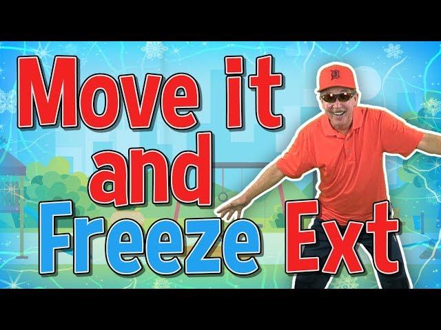 Move it and Freeze Extended | Brain Breaks | Jack Hartmann