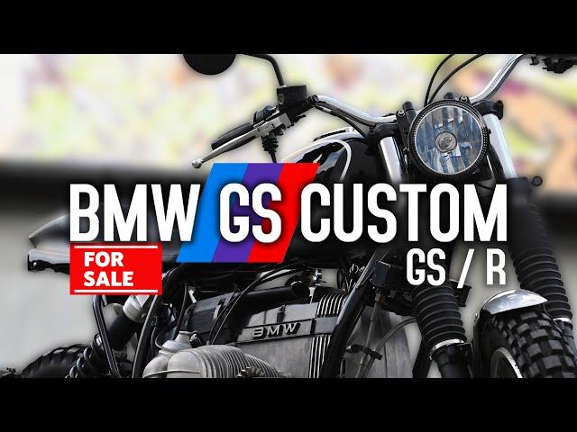 BMW GS Custom - Dampfhammer - 4 SALE // Tausche Motorrad gegen Zukunft!