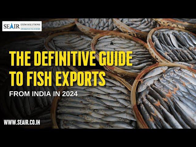 The Definitive Guide to Fish Exports from India in 2024