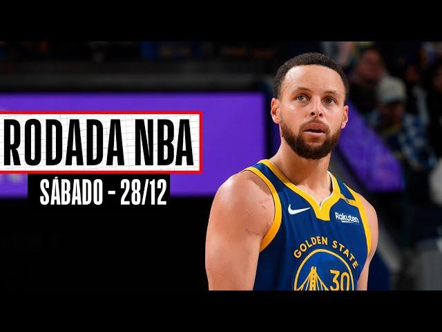 CURRY E WARRIORS vencem duelo incrível contra DURANT; BRUNSON faz 55 PONTOS - Rodada NBA 28/12