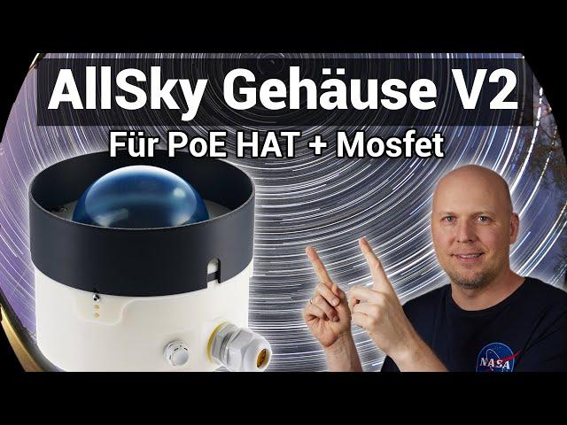 AllSky Kamera: PoE HAT und Mosfet mit Raspberry Pi 4 & 5 - NEUE Version - auch für ZWO ASI