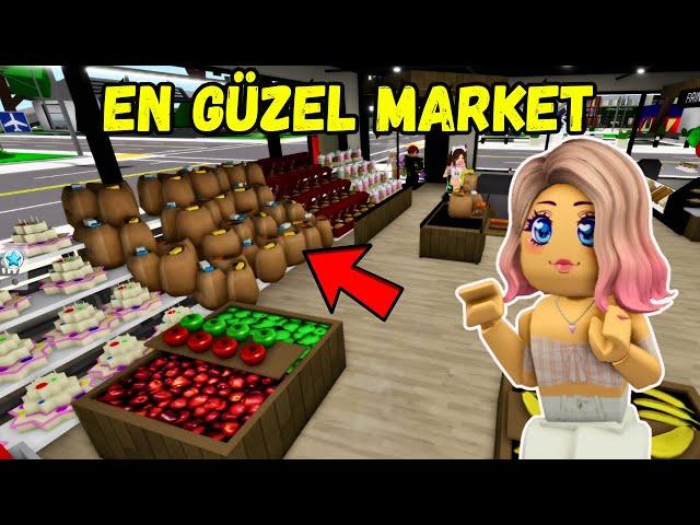 EN GÜZEL MARKETİ SÜSLEDİKTUBA ARIARIGİLLERAYŞEM ECE ARIROBLOX BrookhavenRP