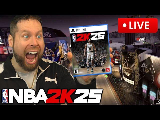 My NBA 2K25 Debut LIVE STREAM!