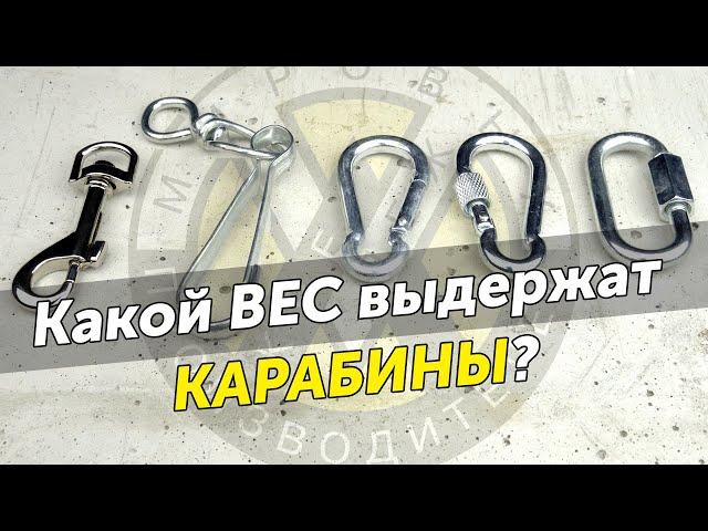 Какие карабины лучше? Тест популярных карабинов на нагрузки