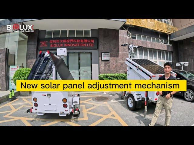 HiSOLO-New solar panel adjustment mechanism