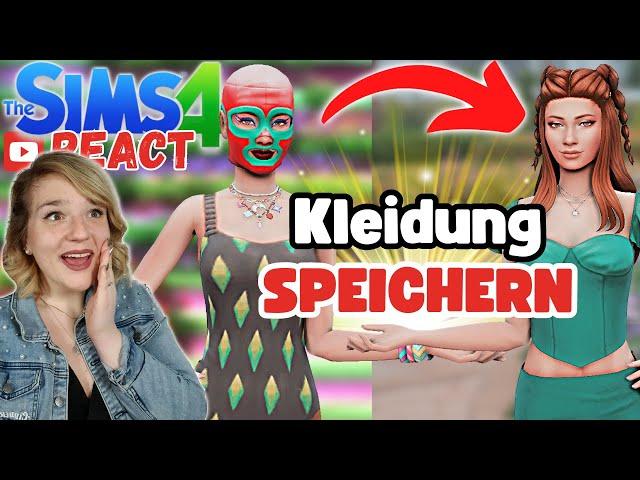 Nie wieder schlecht gekleidete Sims!│ICH reagiere auf│Sims 4│REACTION│Deutsch