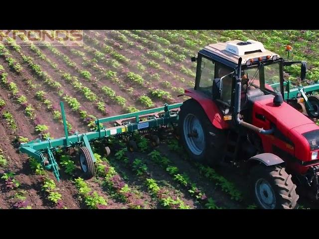 Культиватор КРК-8,4 на универсальной раме РН-9 производства ООО "КРОНОС"