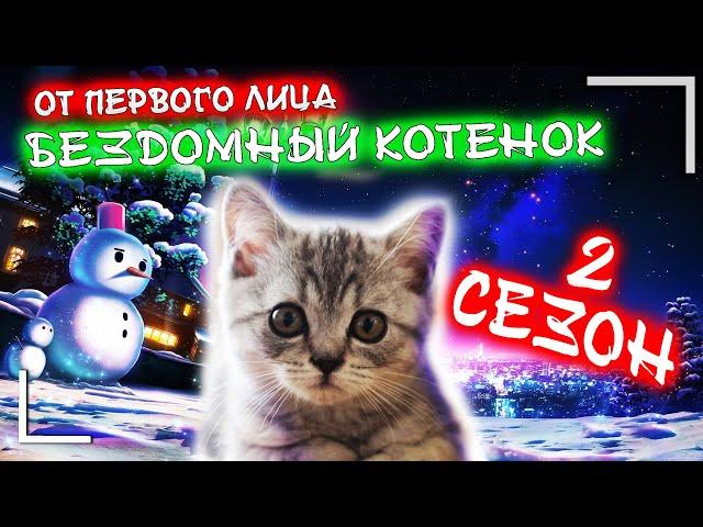 От первого лица: Я БЕЗДОМНЫЙ КОТЕНОК - ВЕСЬ СЕРИАЛ. ИСТОРИЯ ОДНОЙ ЖИЗНИ. Сезон 2