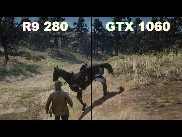 R9 280 vs GTX 1060