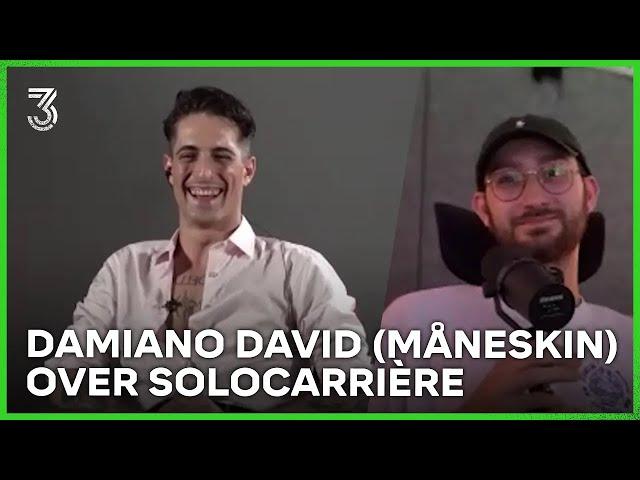 "That 25% of me is true, the other 75% was kept in a box" Damiano David (Måneskin) interview | 3FM