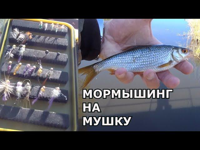 МОРМЫШИНГ с мухами или НИМФИНГ.