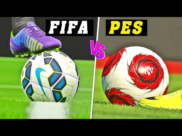  FIFA vs PES evolution [1996 - 2023]  Fujimarupes