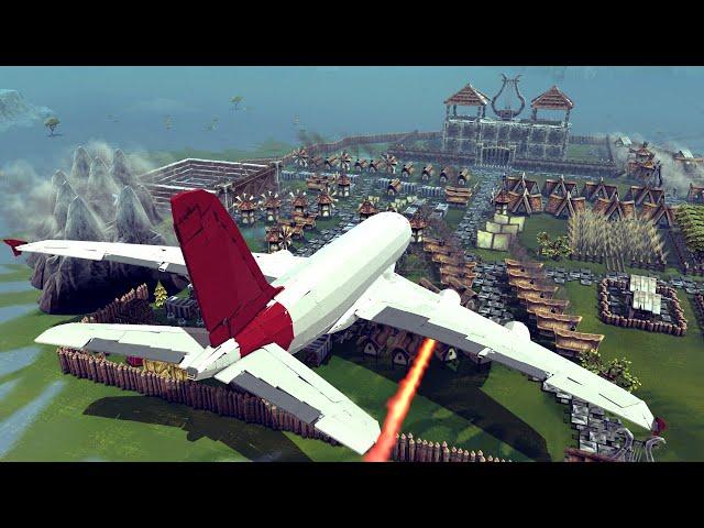 Airplane Crashes & Shootdowns #32 | Besiege