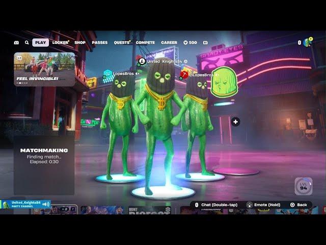 Fortnite Battle Royale Pickle Squad  New Mythics | LopesBros 