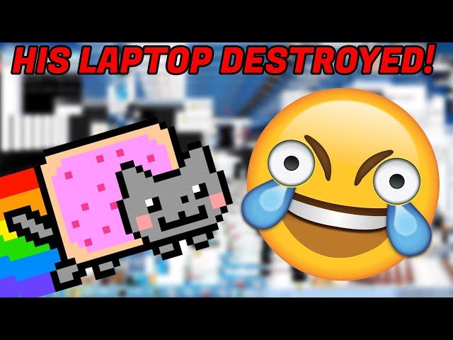 MEMZ TROJAN DESTROYS SCAMMERS LAPTOP!