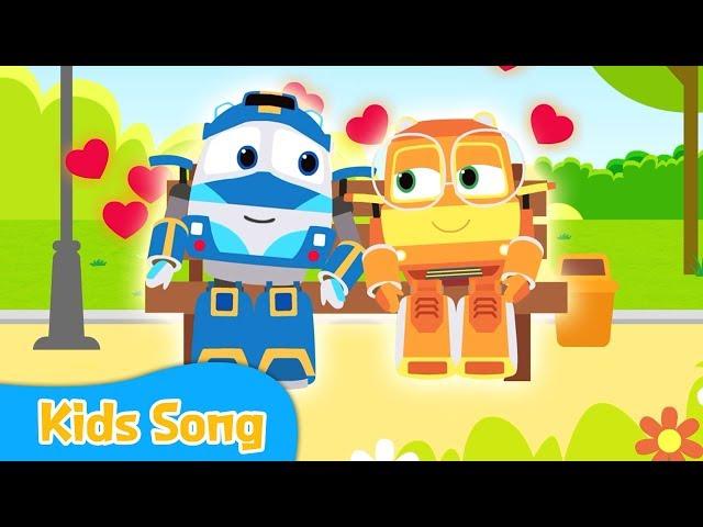 Skidamarink | Kids songs | LittleTooni songs with Robot Trains